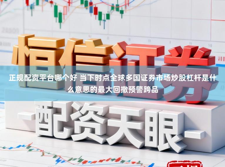 正规配资平台哪个好 当下时点全球多国证券市场炒股杠杆是什么意思的最大回撤预警跨品