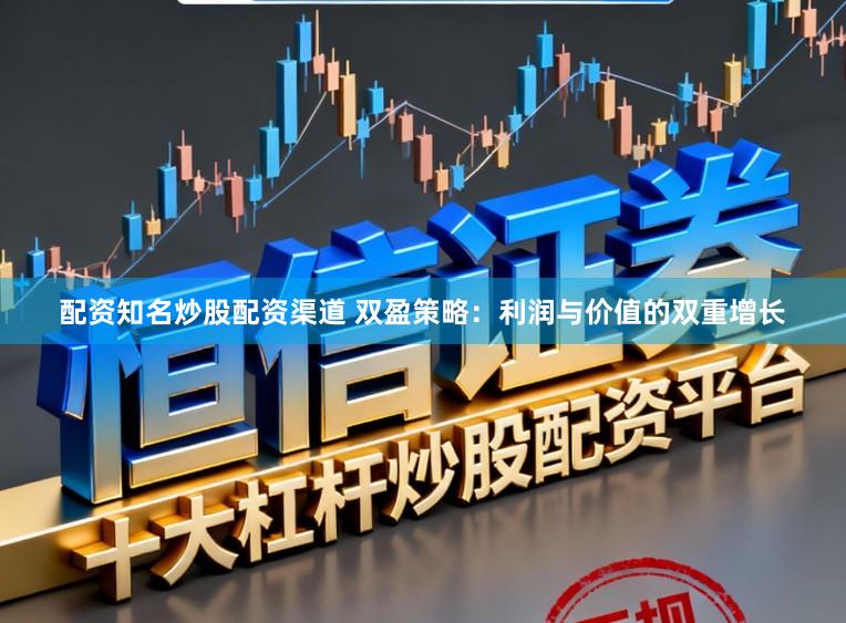 配资知名炒股配资渠道 双盈策略：利润与价值的双重增长